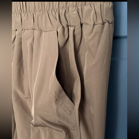 Womens High Waisted Pocket Cargo Trousers Joggers Casual Pants Size S - Picture 3 of 5